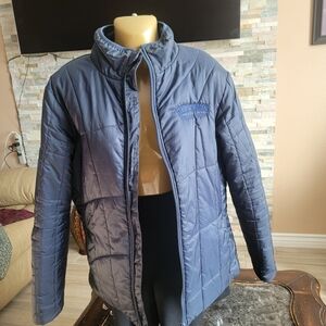 Women's Blue Puffer Jacket
